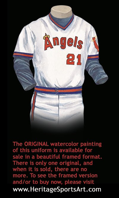 Heritage Uniforms and Jerseys and Stadiums - NFL, MLB, NHL, NBA, NCAA, US  Colleges: Los Angeles Angels Uniform and Team History
