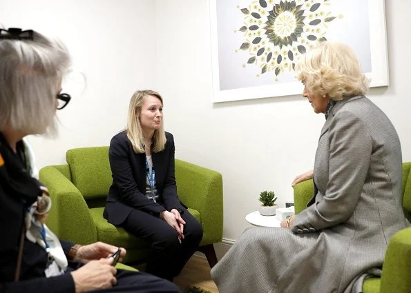 Duchess Camilla of Cornwalll visited the Children and Young People's Havens at Camberwell Haven