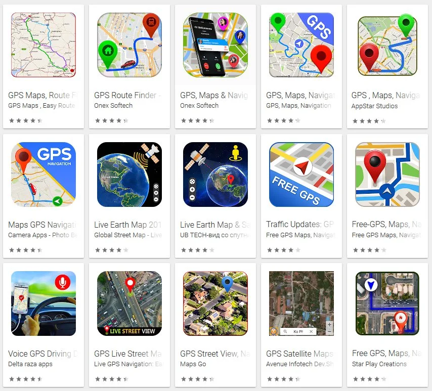 These 15 Google Play Store apps in navigational category are just Google Maps version with ads, expert says