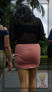 linda chica en falda ajustada linda chica falda ajustada