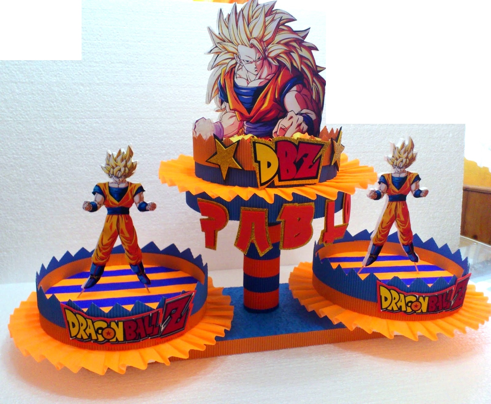 Dragon Ball Z: Toppers para Tartas, Tortas, Pasteles, Bizcochos o Cakes  para Imprimir Gratis. - Oh My Fiesta! Friki