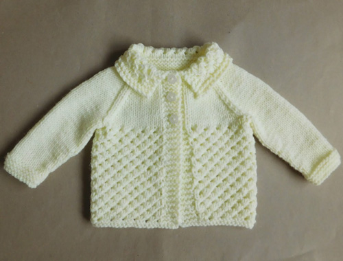 We Like Knitting: Danika Baby Jacket - Free Pattern
