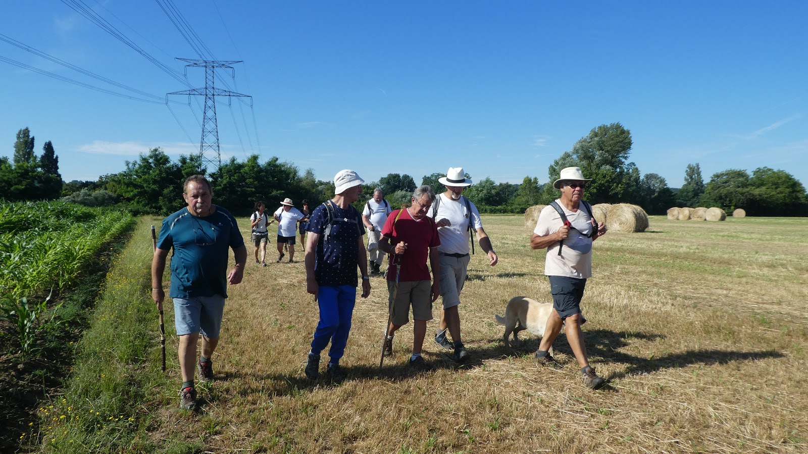 Club de randonnées pédestres Saint Antoinaises 29/06/2018 Etangs St Antoine de Breuilh