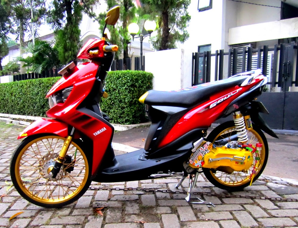 ide modifikasi mio gt merah hitam ide modifikasi mio gt merah hitam
