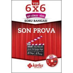 Körfez YGS 6x6 Eşit Ağırlık-Sözel Son Prova Soru Bankası Çözüm DVDli Körfez YGS 6x6 Eşit Ağırlık-Sözel Son Prova Soru Bankası Çözüm DVDli