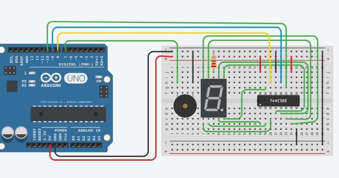 Tech Slime: Arduino - 7 Segment LED