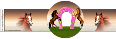 Kit para Fiesta con el Tema Caballos para Imprimir Gratis. Kit para Fiesta con el Tema Caballos para Imprimir Gratis.