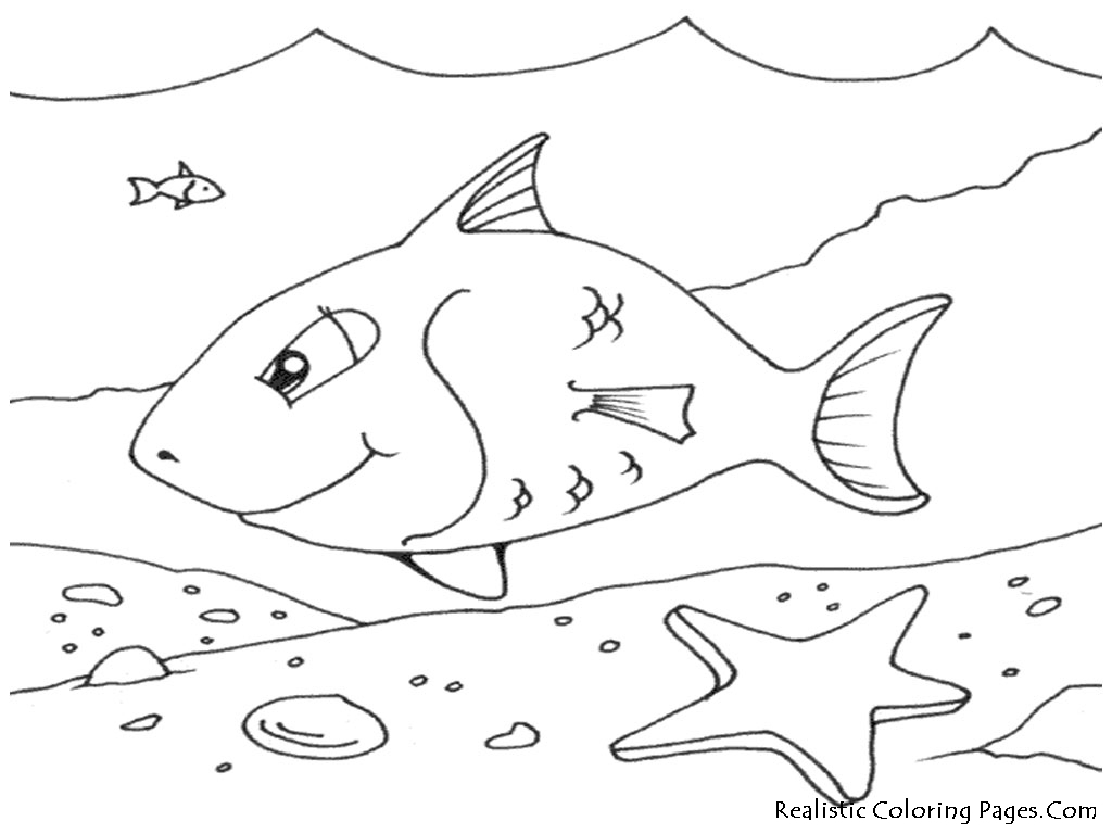 Ocean Floor Coloring Pages - Laura Williams