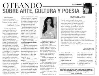 Entrevista en "La Voz Hispana"
