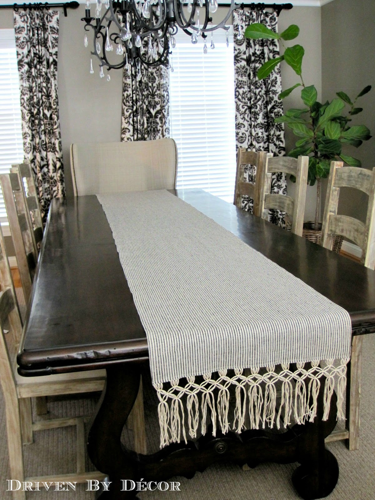 Unique Diy Table Runner for Small Space