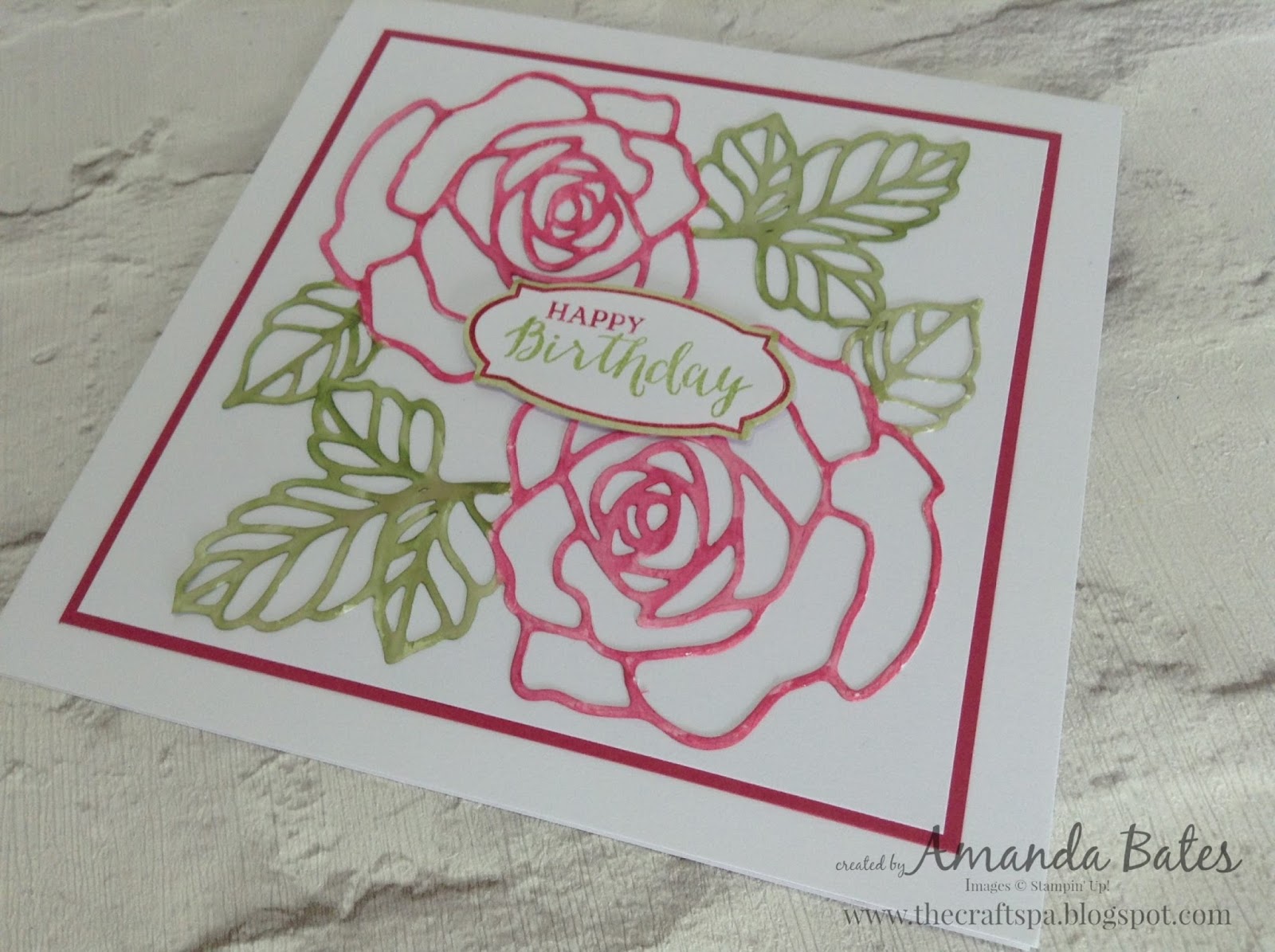 The Craft Spa Stampin' Up! UK independent demonstrator