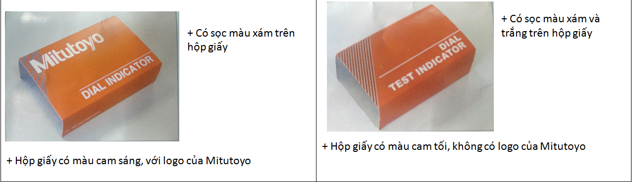 Phân biệt Đồng Hồ So Chân Gập Mitutoyo 513-404 thật và nhái