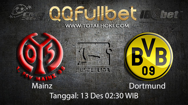 PREDIKSIBOLA - PREDIKSI TARUHAN BOLA MAINZ VS DORTMUND 13 DESEMBER 2017 ( GERMAN BUNDESLIGA )