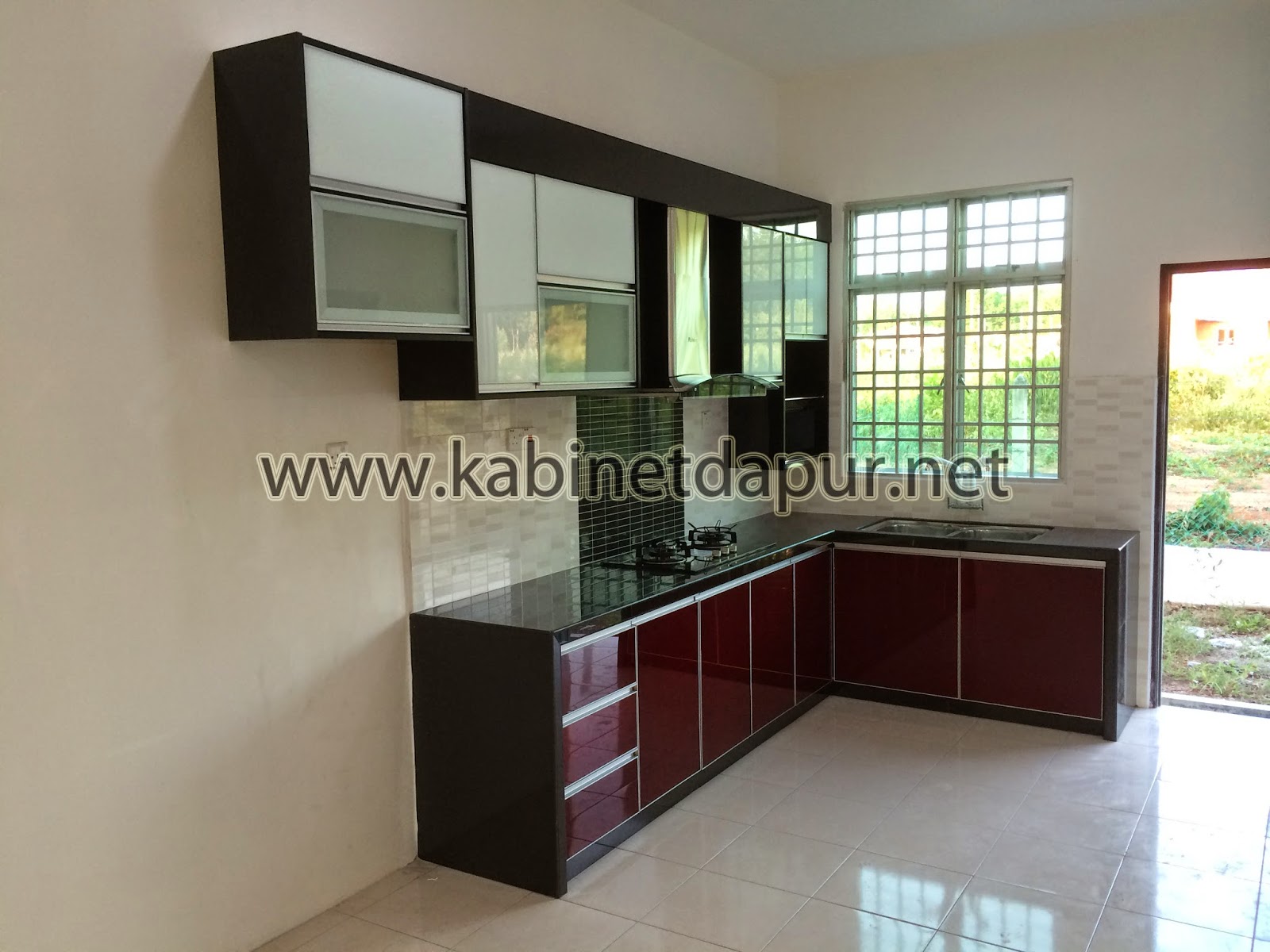 Desain Kabinet Dapur Rumah Flat  Furniturumah