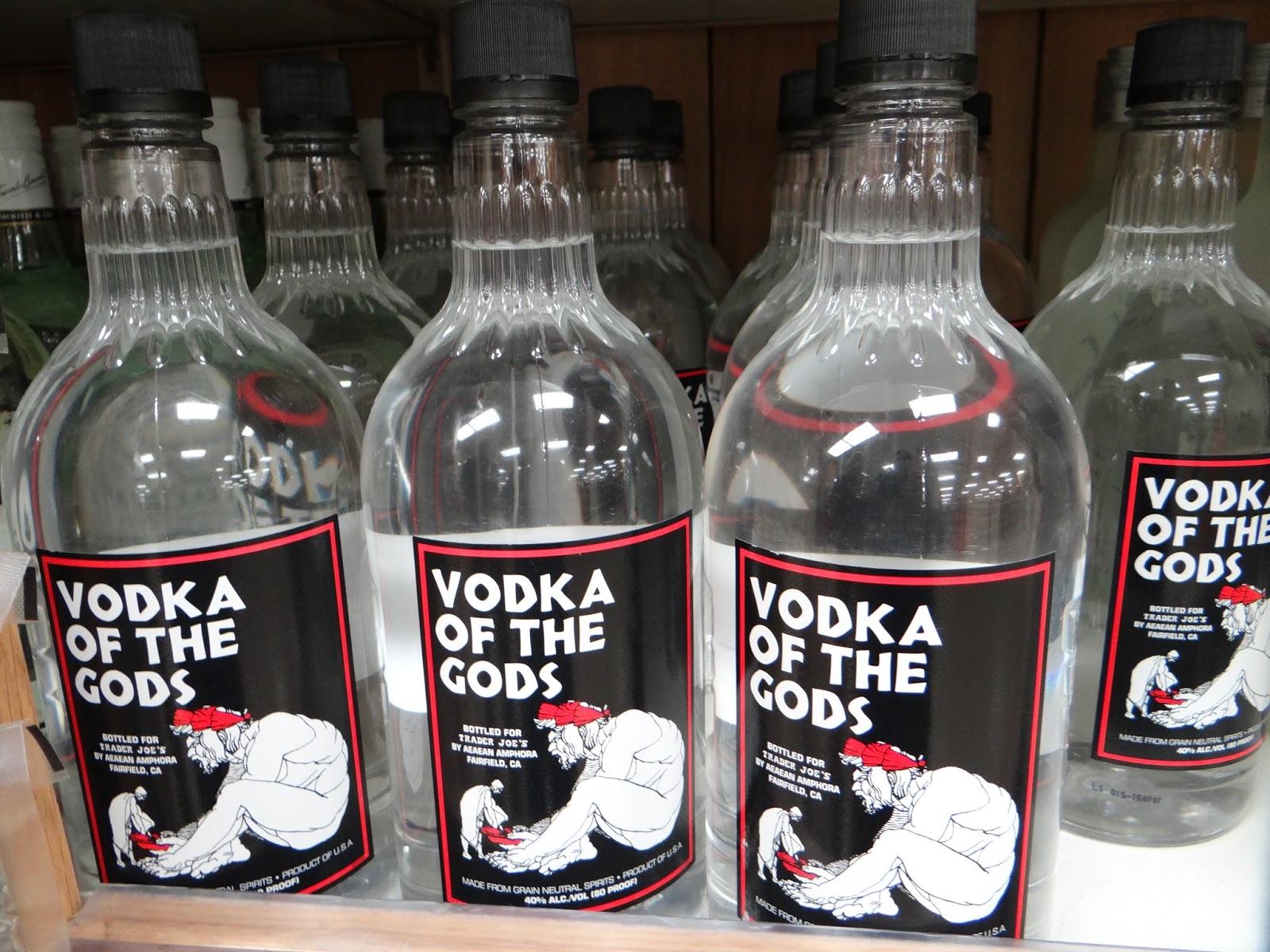 Trader Joe's 365 Day 247 Vodka of the Gods