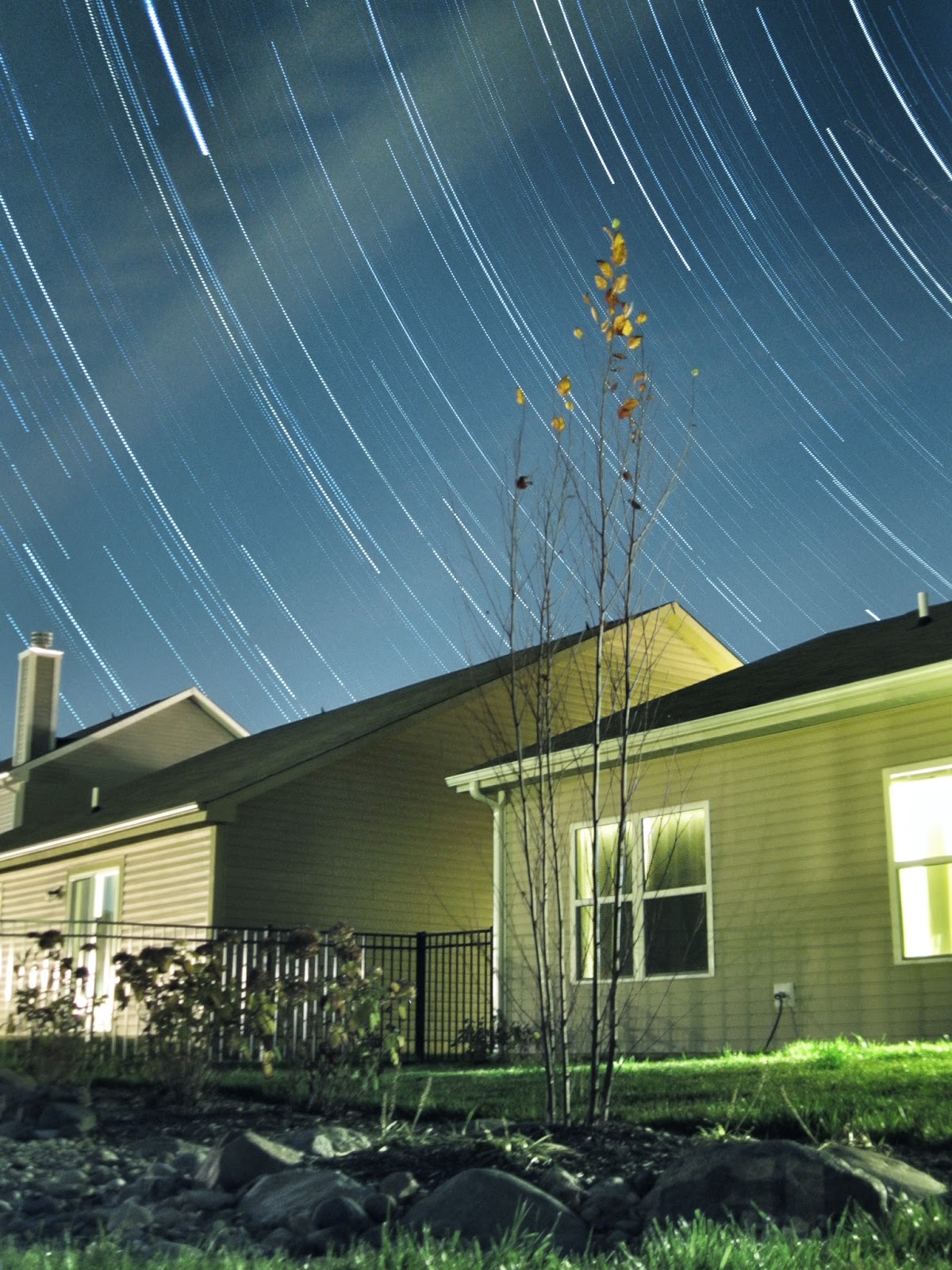 star trails with hdr effect