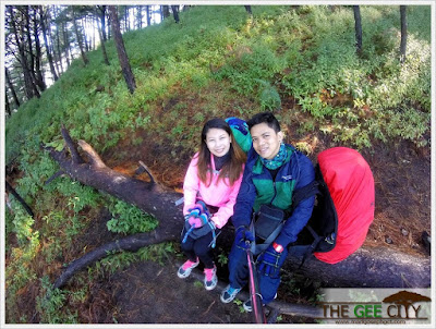 Ivane Gesite and Mark Joseph Gesite in Akiki trail