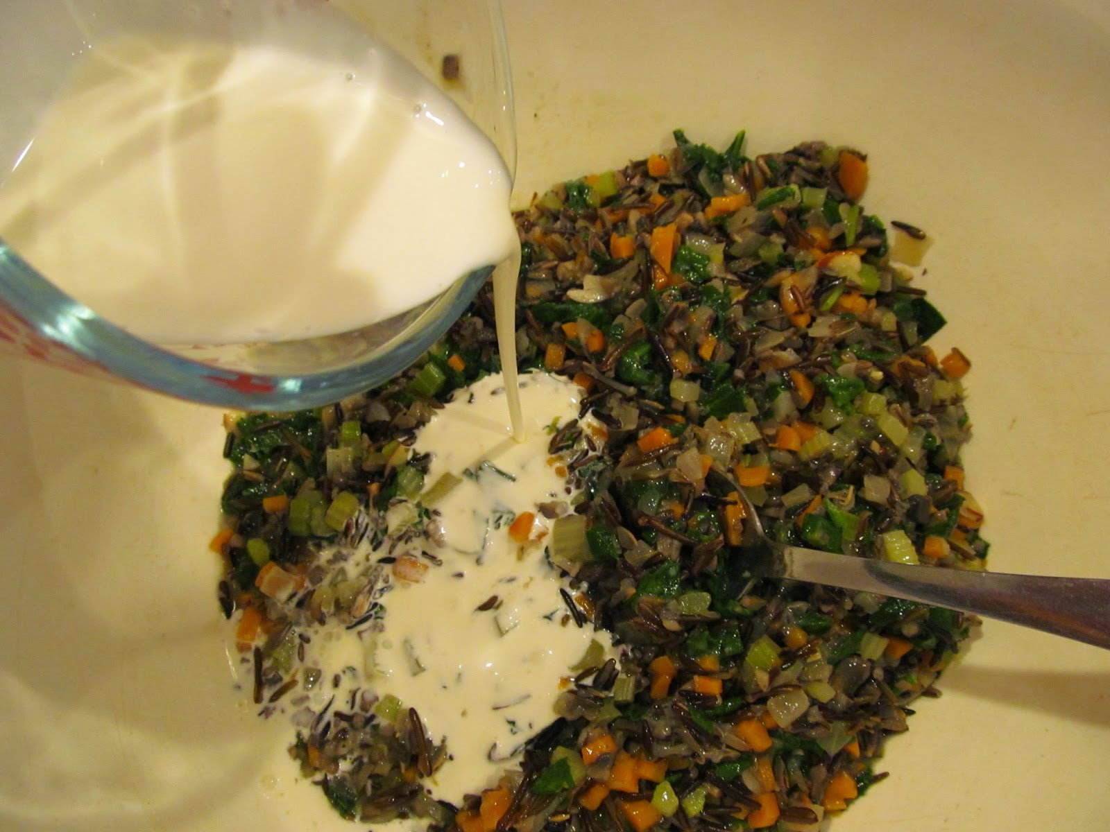 Savings for Sisters Recipe Spinach Mushroom Wild Rice