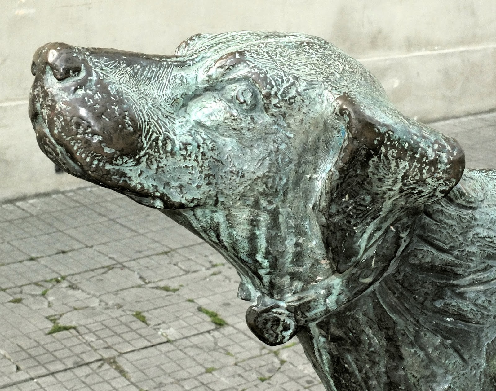  Fido the Dog Statue.  Borgo San Lorenzo, Tuscany
