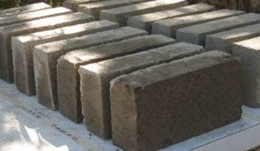 Soil block stabilized with lime Soil block stabilized with lime