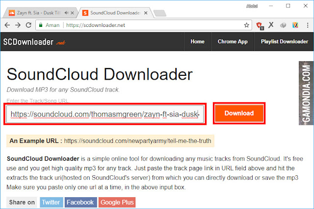 Cara Download Musik di SoundCloud dengan SCdownloader.net Cara Download Musik di SoundCloud dengan SCdownloader.net