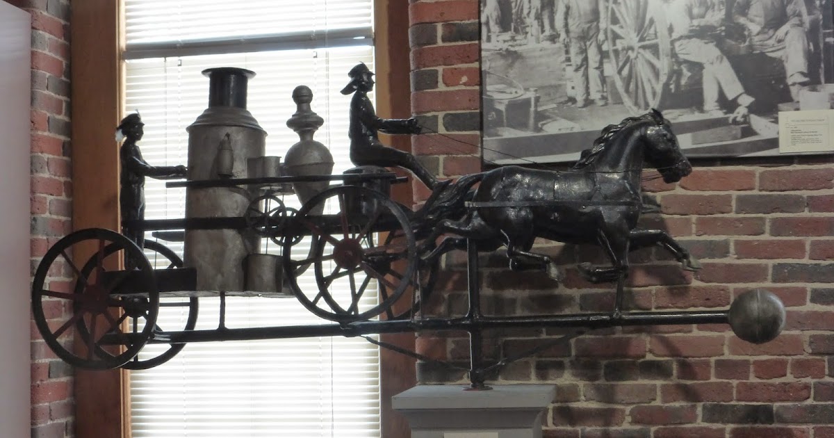 Nutfield Genealogy Weathervane Wednesday In a Museum