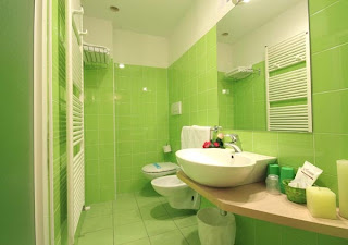 Baños color verde - Colores en Casa