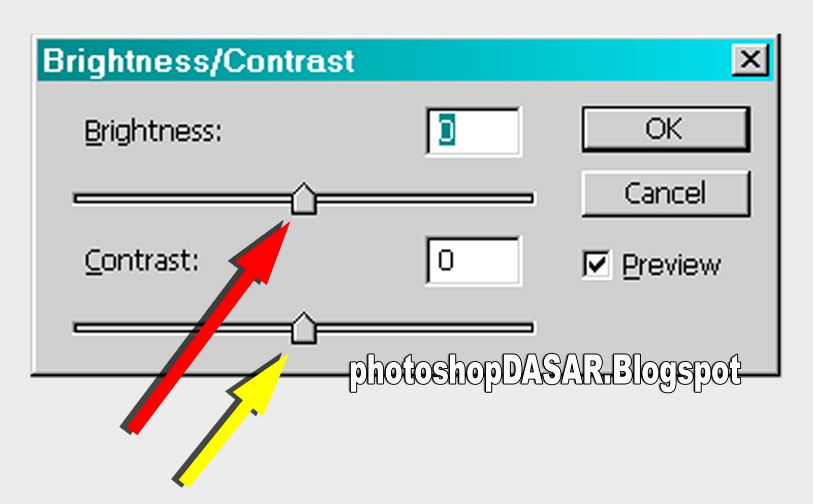 Cara Mengatur Gelap  Terang  Foto Adobe Photoshop CS5 