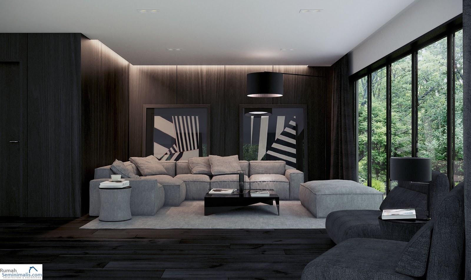 Denah Model Desain Gambar Rumah Minimalis Idaman Modern Tipe 60 merupakan kebutuhan pokok setiap manusia Denah Model Desain Gambar Rumah Minimalis Idaman Modern Tipe 60