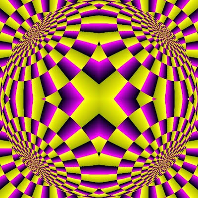 Moving Sphere Optical Illusion