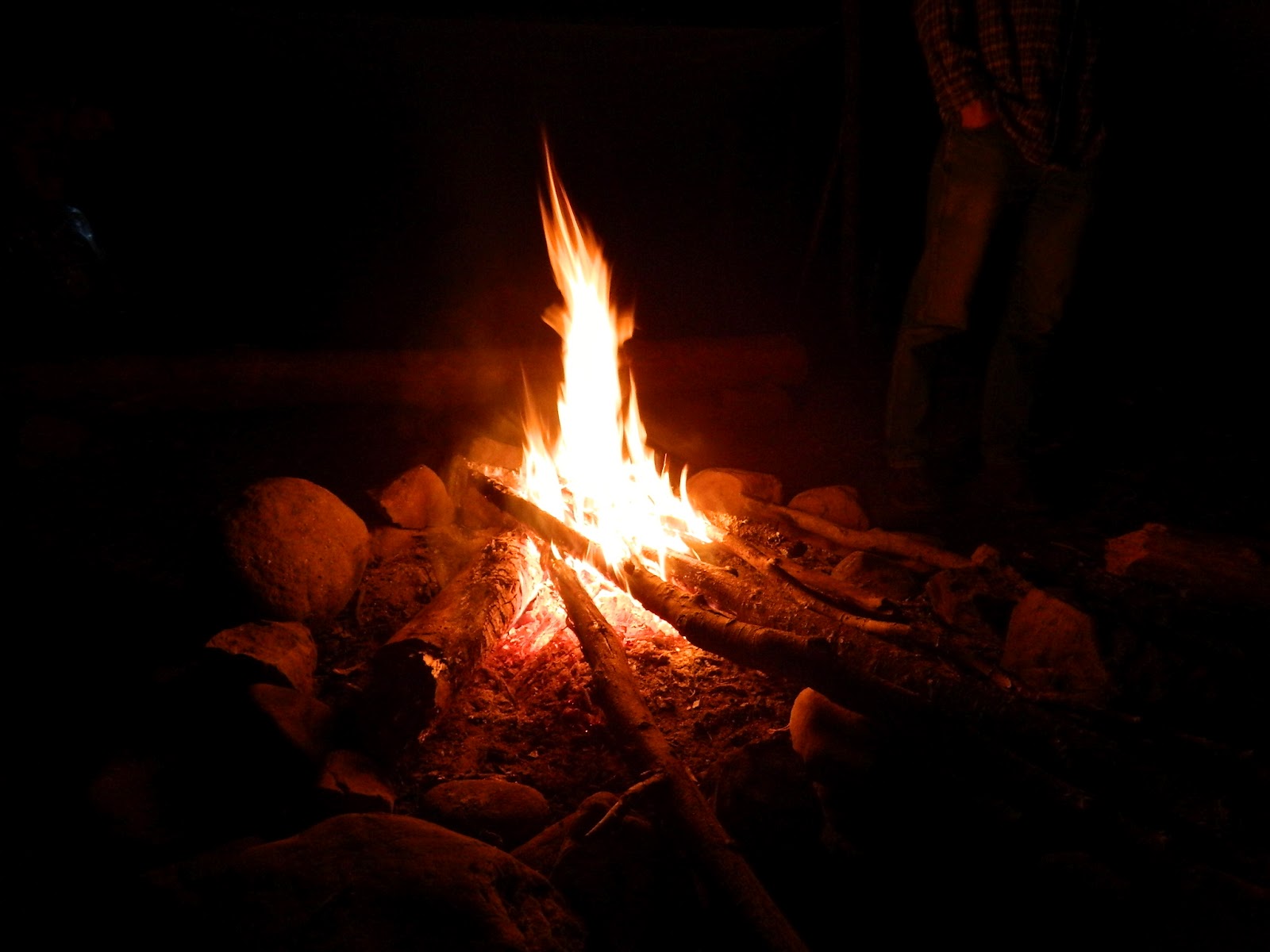 The American Woodsman: TeePee Fire