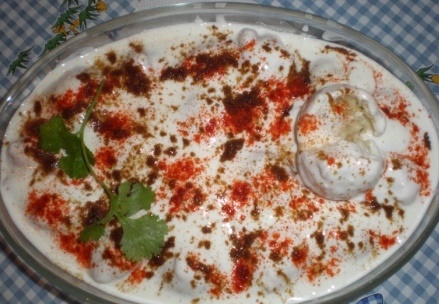 bhalla,chaat,recipe