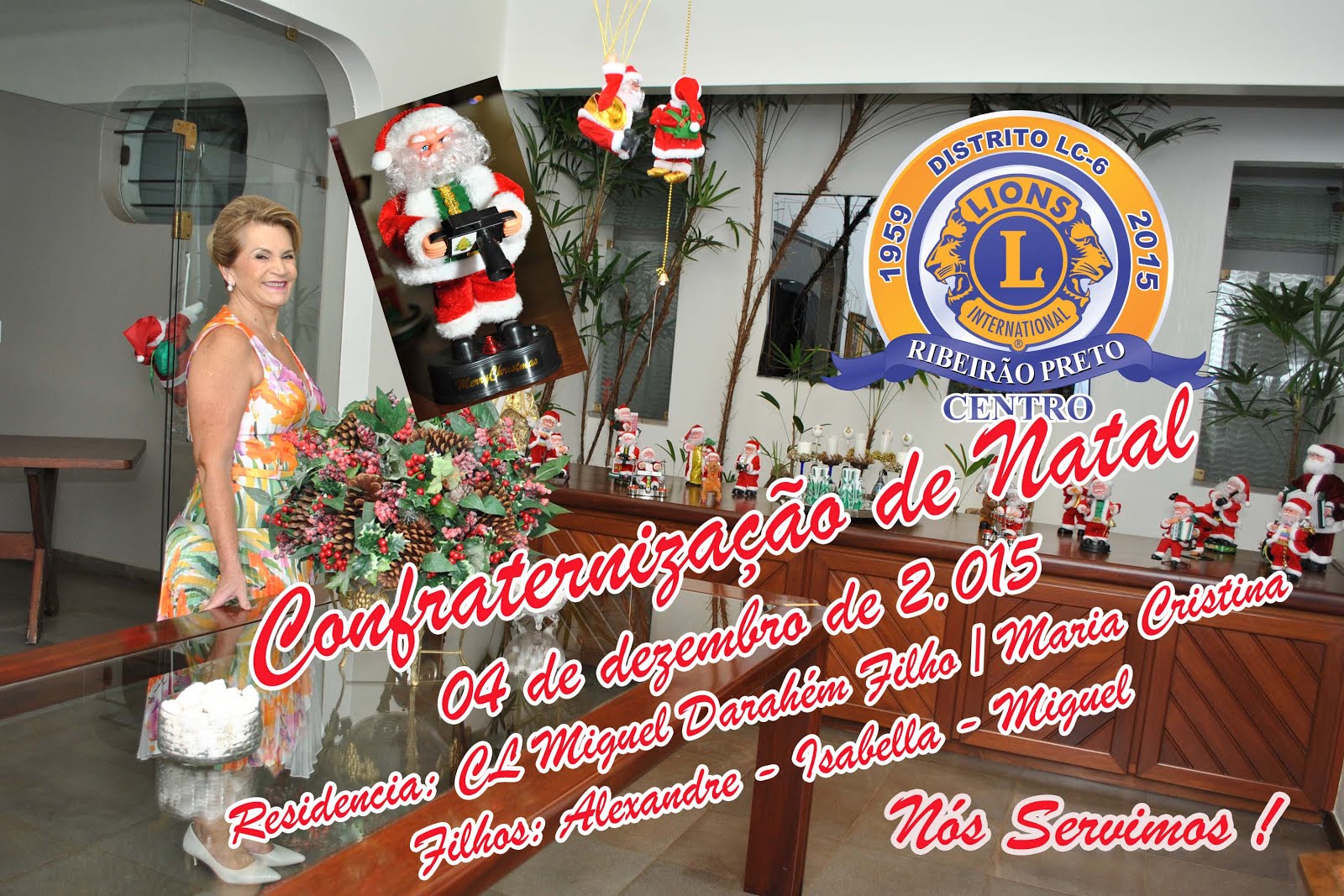 CONFRATERNIZAÇÃO DE NATAL 2015