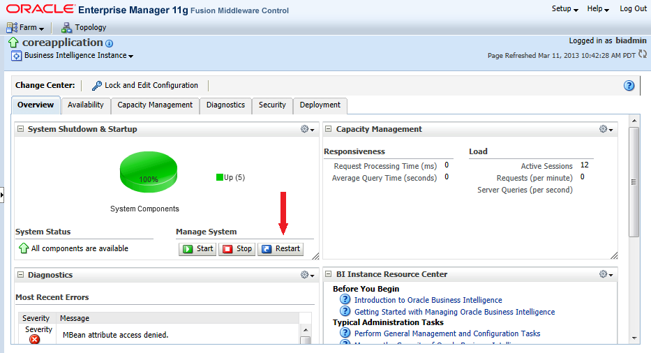Adventures in OBIEE How to Enable Usage Tracking on OBIEE 11g (11.1.1.6.5)