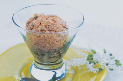 Chilli and lime oysters with tomato sorbet Recipe Chilli and lime oysters with tomato sorbet Recipe