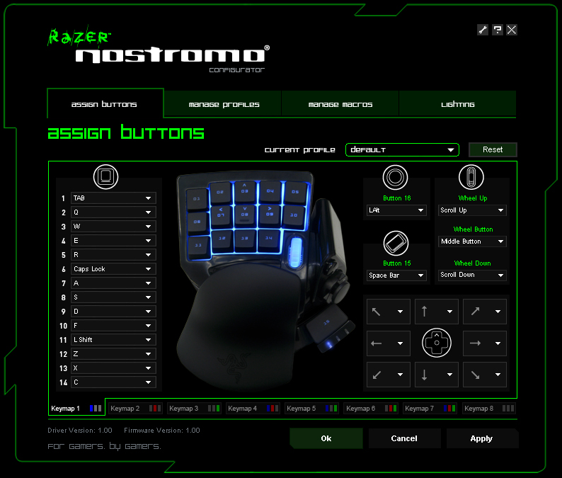 razer nostromo razer nostromo