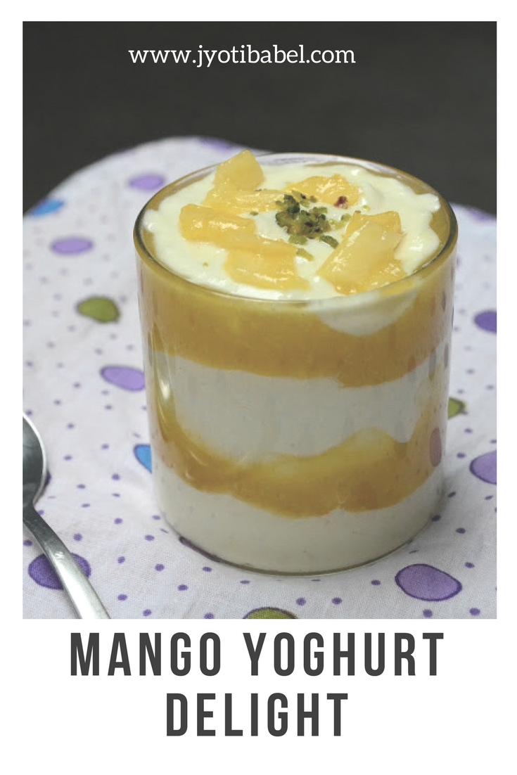 Jyoti's Pages Mango Yoghurt Delight Recipe A New Take on Aamarakhand