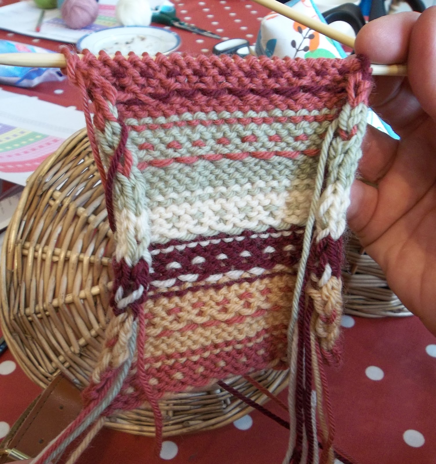 Knitting with Colour. Stranded Colour and Fair Isle Knitting