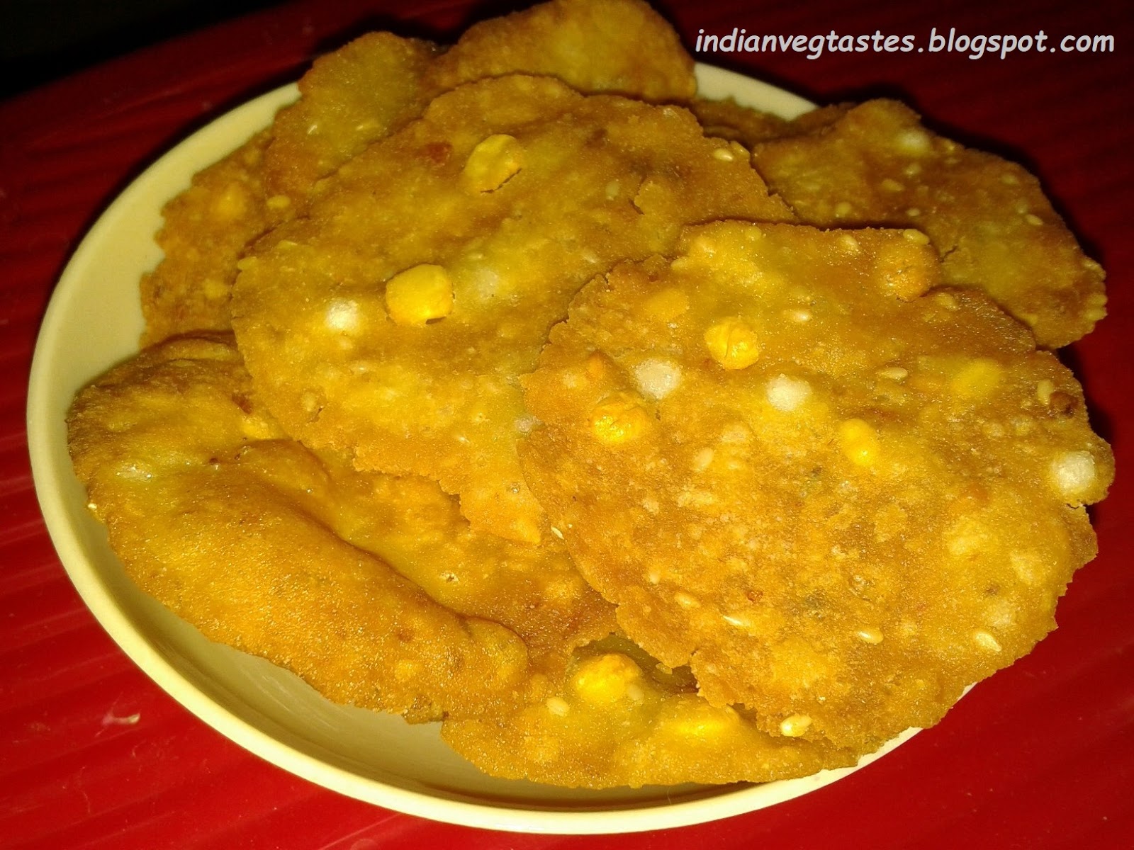 Chekkalu Rice Crackers