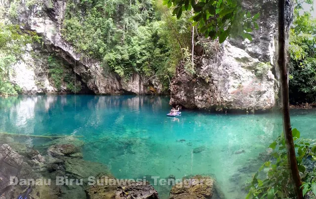 Foto Danau Biru Sulawesi Tenggara