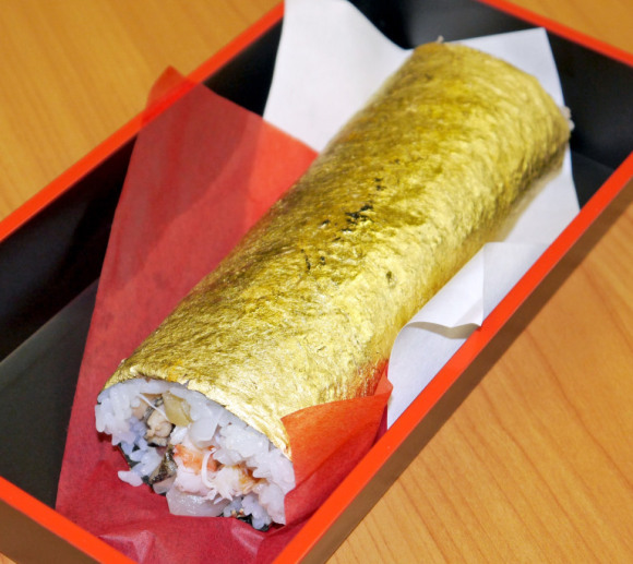 sushi mahal salut emas