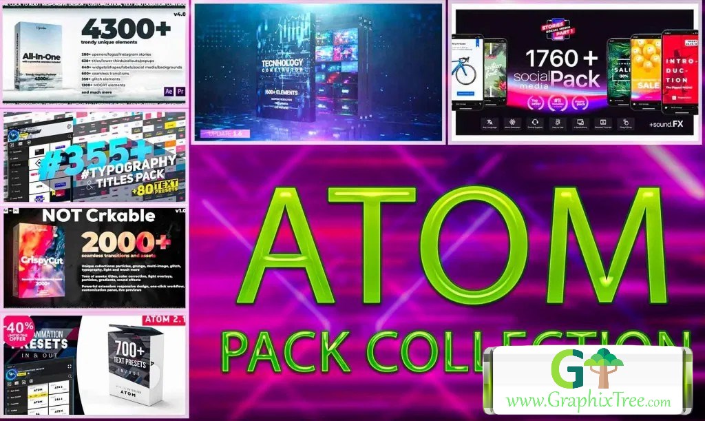 Atom Packs Collection 2020