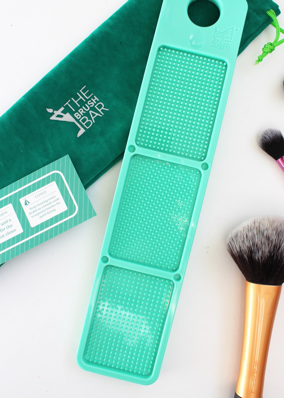 THE BRUSH BAR A New Way To Wash + Dry Your Makeup Brushes