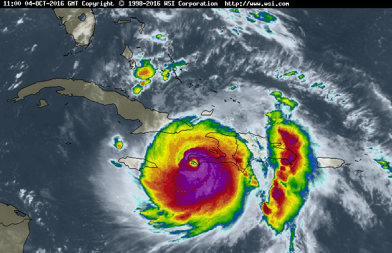 tocó tierra y se degradó un poco vuelve a tocar agua y se intensifica