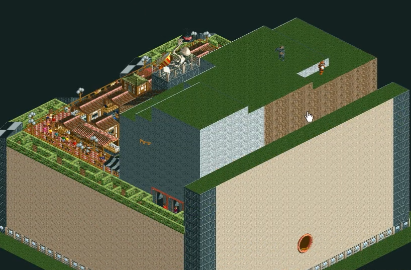 (스압주의) 롤러코스터 타이쿤 장인 - 킹무성