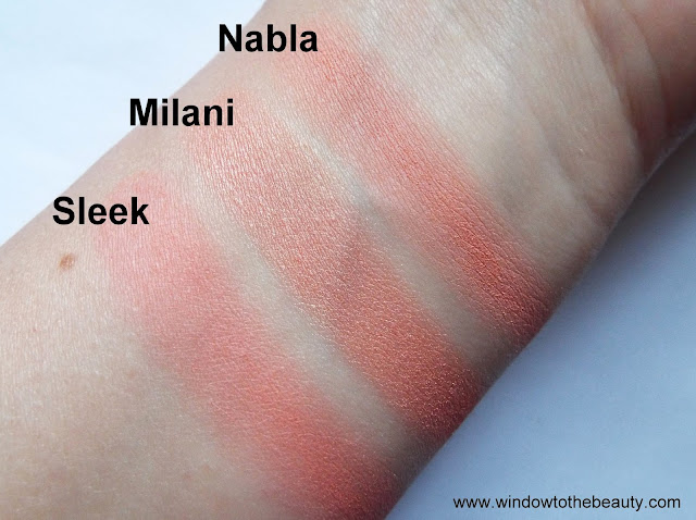 top best peach blushes swatches