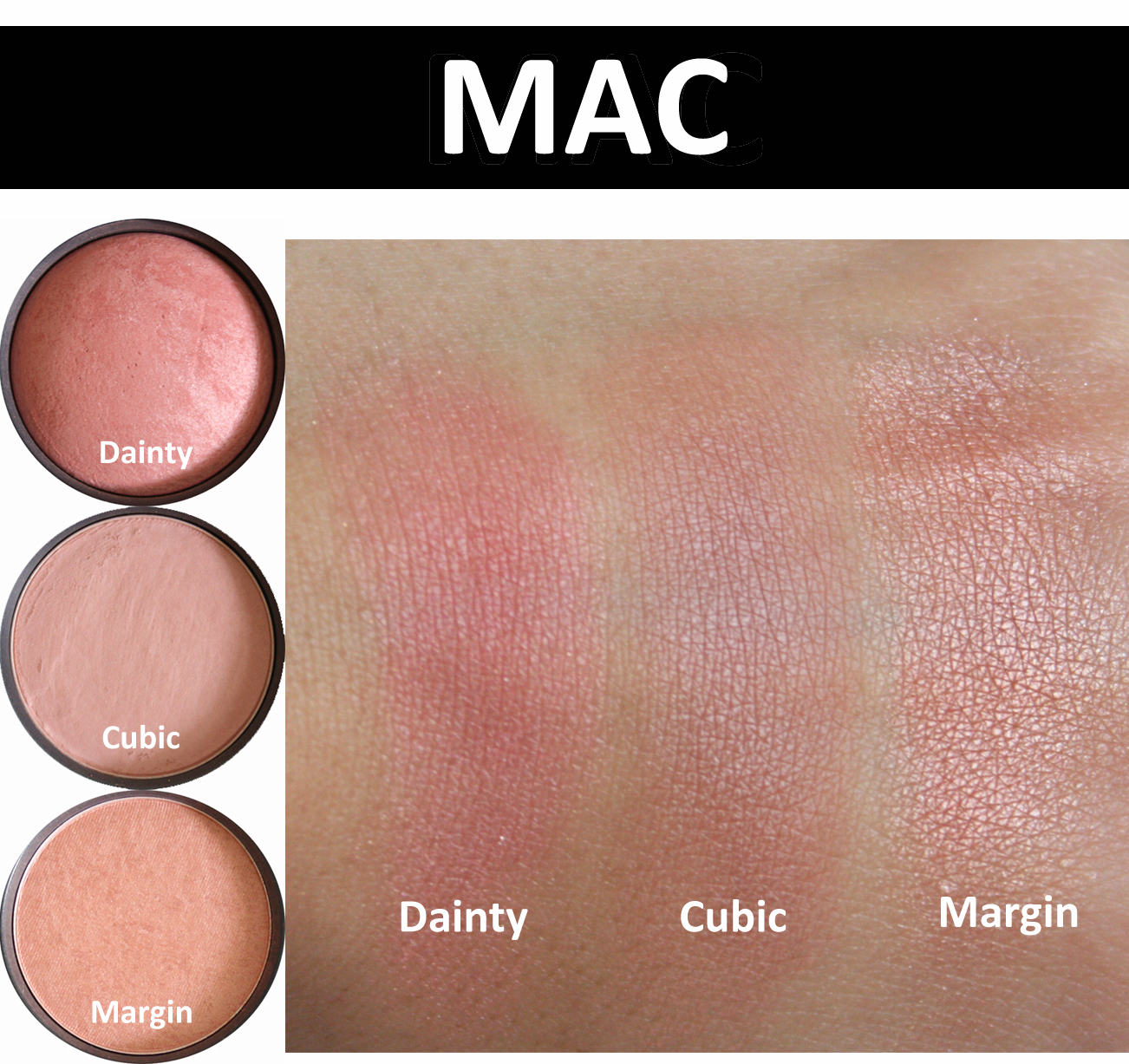 A Cup of Beauty Blush Collection 2 MAC, Cargo, MUFE, Sleek, Benefit & NYX