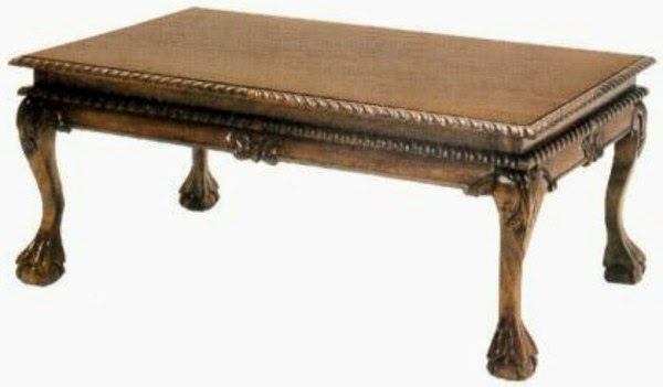 Particularly striking vintage tables!