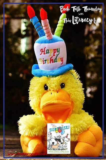Birthdays are fun, and little duck's first birthday will be like no other! This Book Talk Thursday feature will have everyone reading and laughing together!