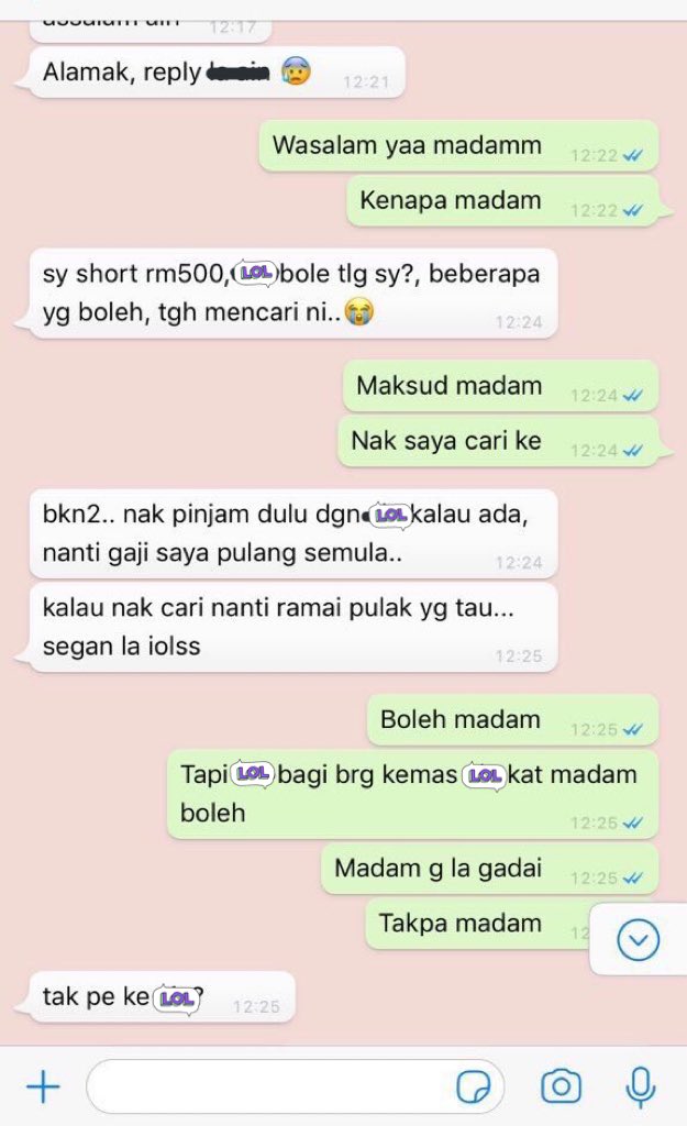 Gadai barang kemas